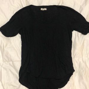 Black Madewell scoop neck tshirt